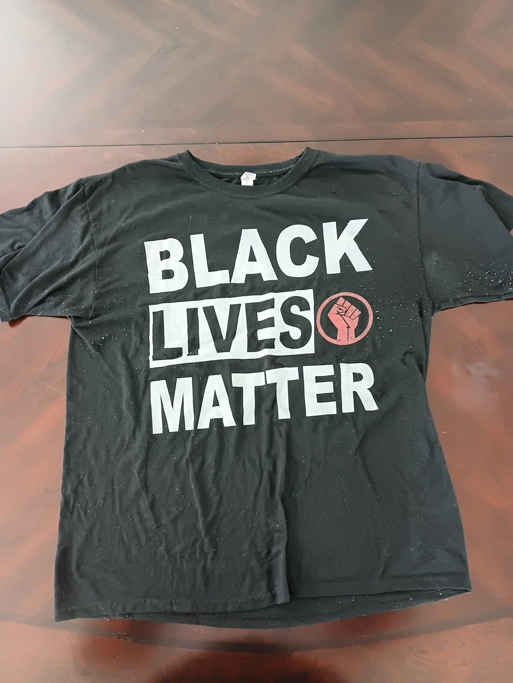 Black Men's Black Lives Matter Remember Their Named Graphic T-shirt Size Large